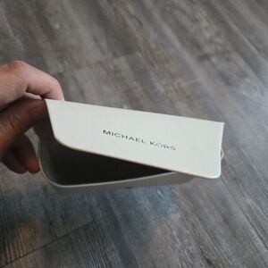 Michael Kors Cream Sunglasses Case